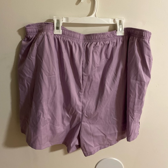 Girlfriend Collective Lavender Gazelle Shorts in Size XXL - Picture 2 of 3